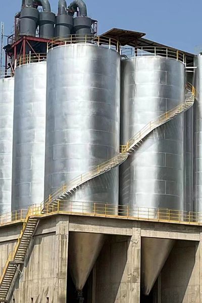 Silo à chaux