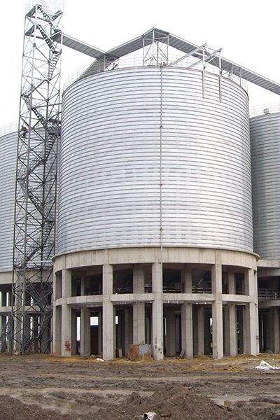 Silo de cendres volantes