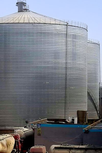 Silo à scories