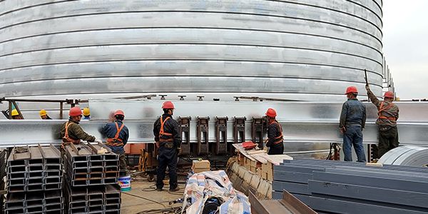 Expérience en construction pour les solutions de silos